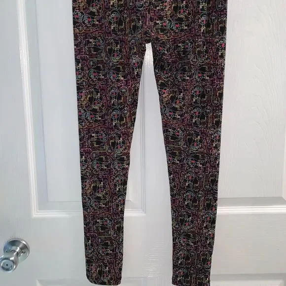 Abstract lularoe leggings - Picture 3 of 3